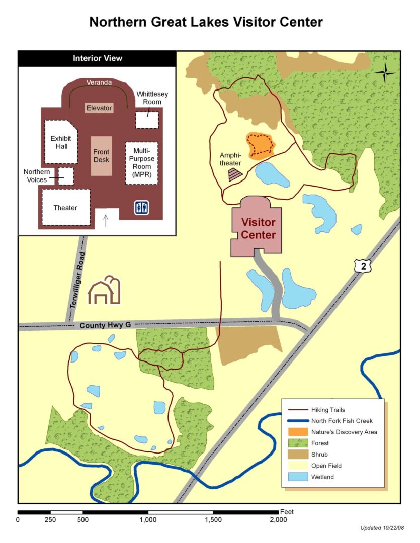 Boardwalk Trail Map